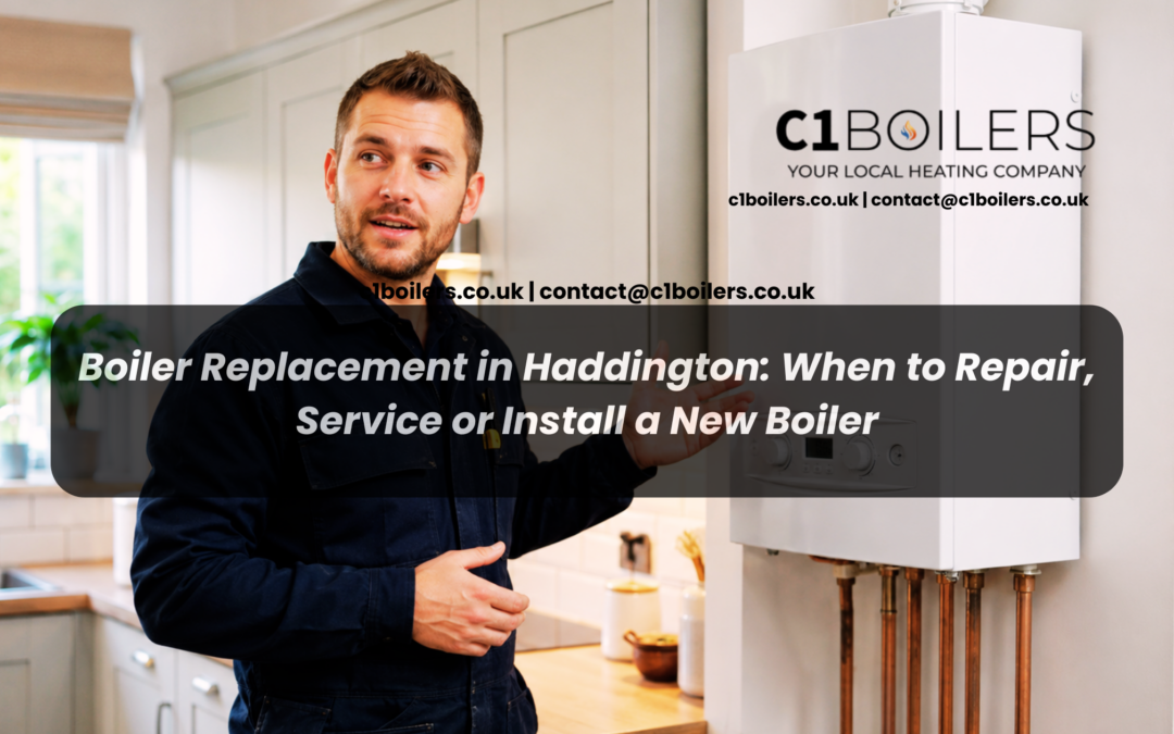 Boiler Replacement in Haddington: When to Repair, Service or Install a New Boiler