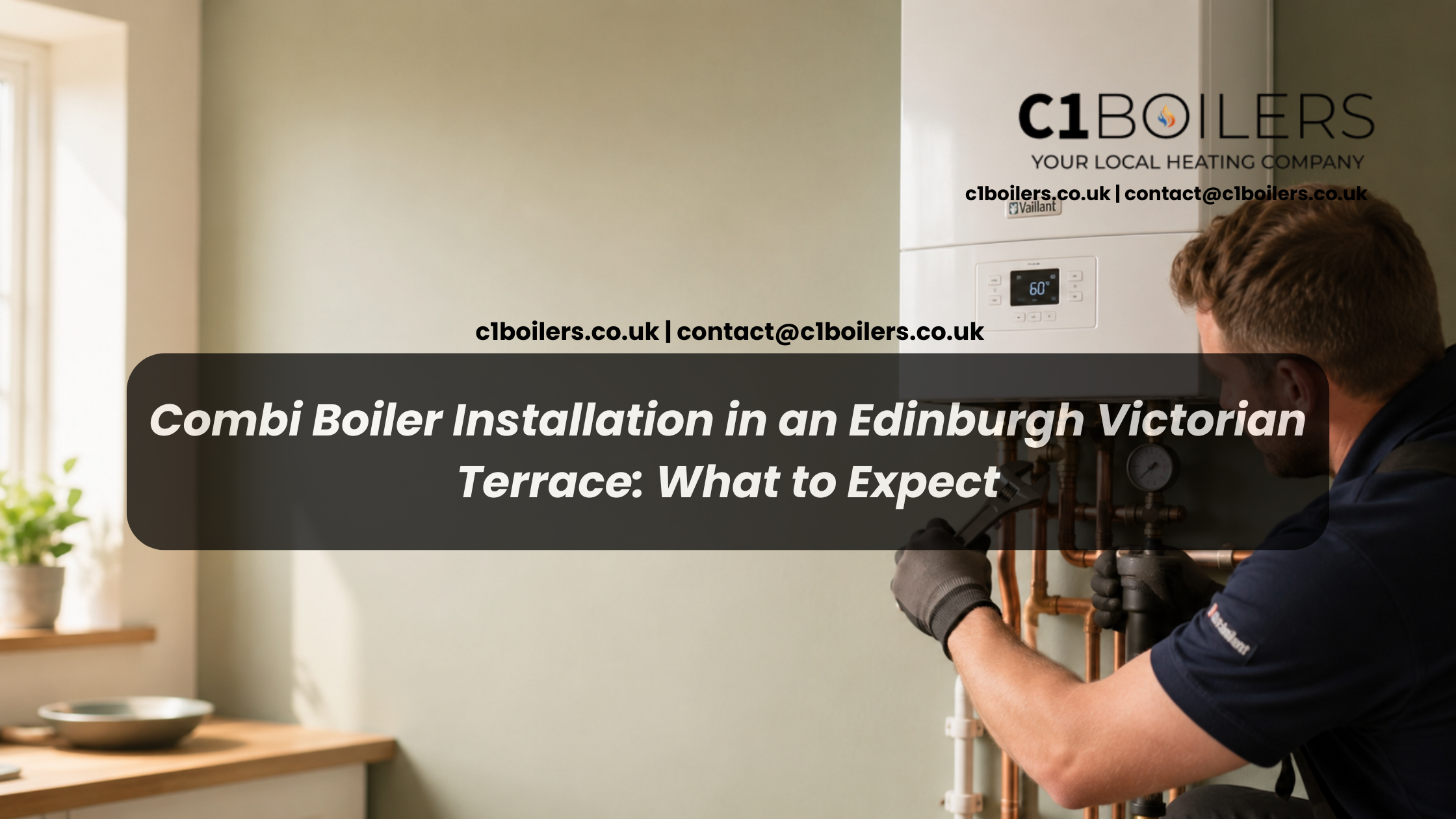 Combi Boiler Installation in an Edinburgh Victorian Terrace: What to Expect