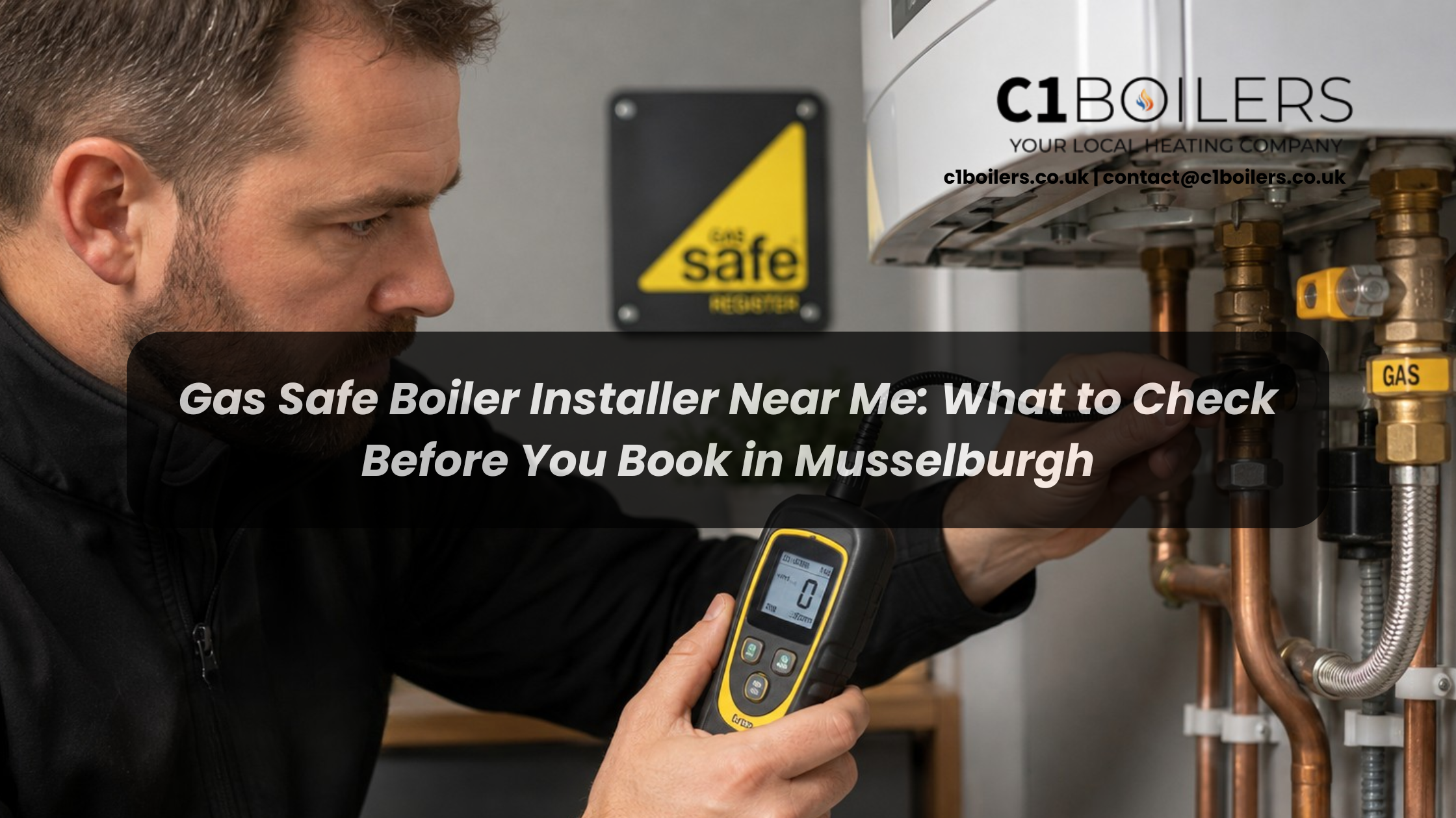 Gas Safe Boiler Installer Near Me : Musselburgh