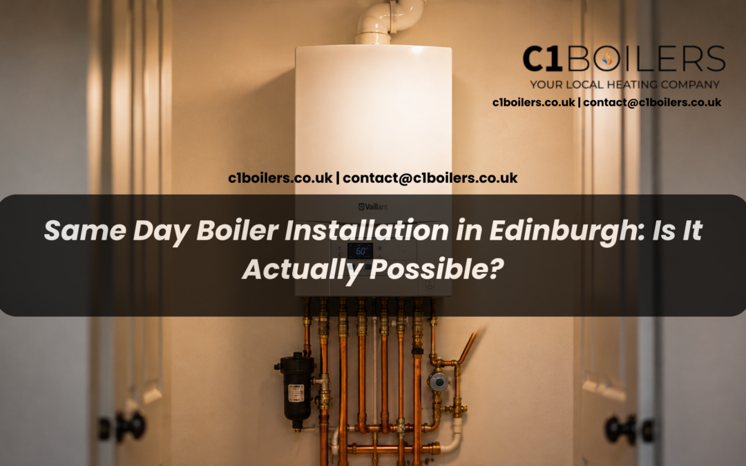 Same-Day Boiler Installation in Edinburgh: Is It Actually Possible?